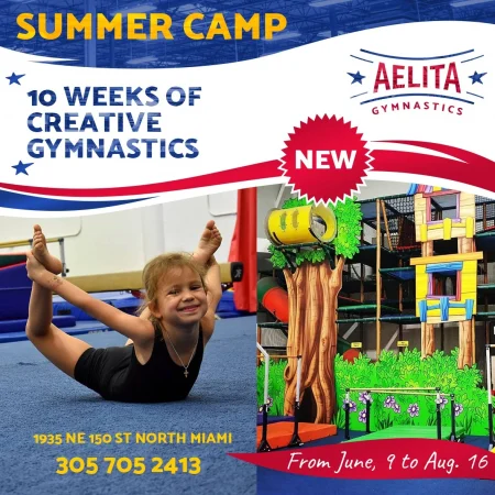 Aelita Gymnastics Summer Camp 2022