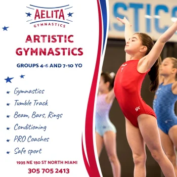Artistic Gymnastics Classes in AELITA Gymnastics